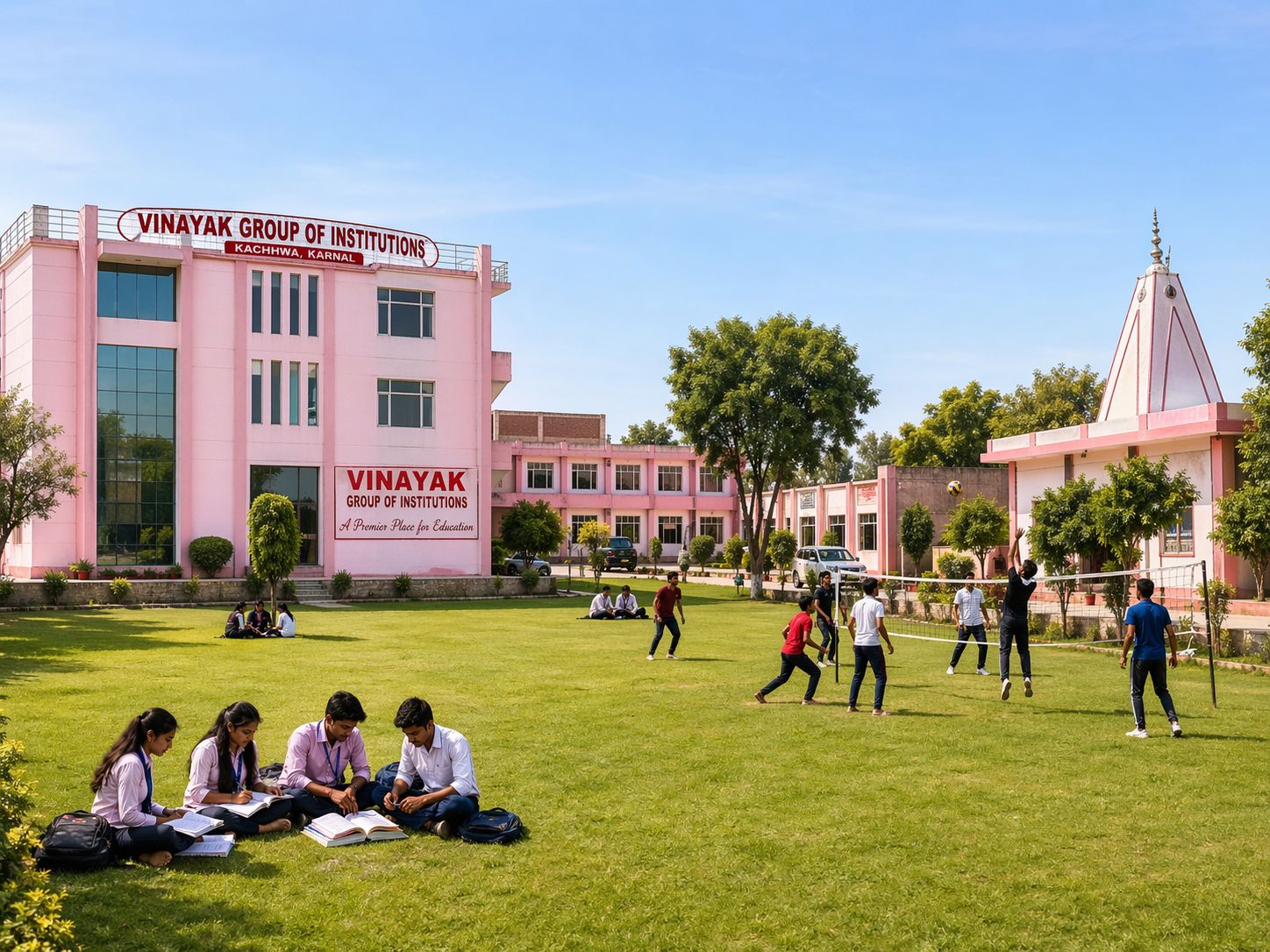 Student life at Vinayak campus